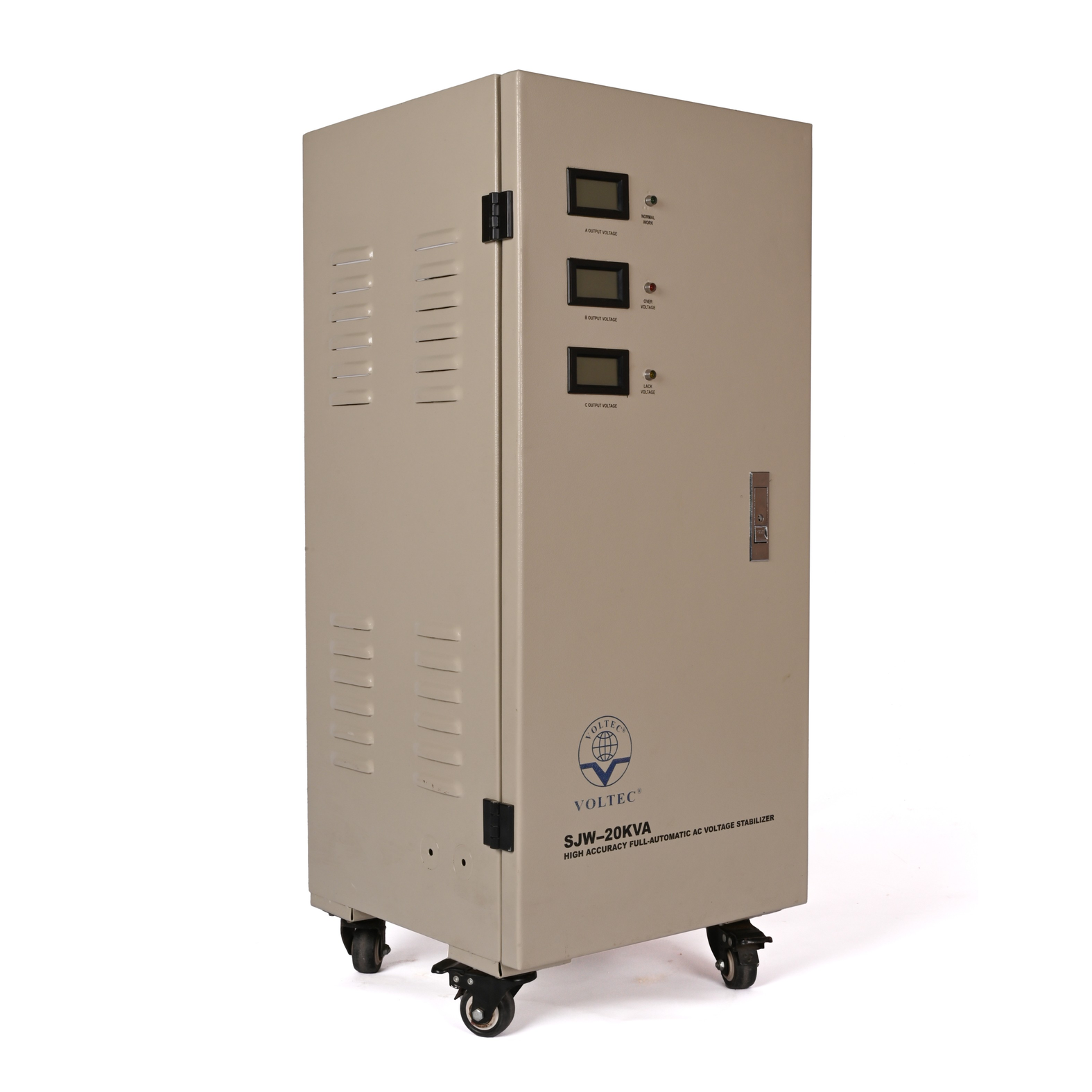 Three-phase SJW industrial servo voltage stabilizer cabinet